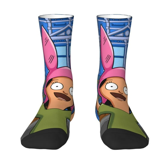 Bob's Burgers Socks Crew Novelty Socks Casual Dress Gifts For Men Women