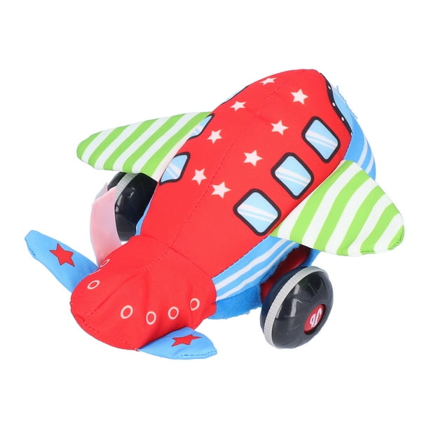 Plastic Airplane Toy Educational Soft Plane Toy Durable For