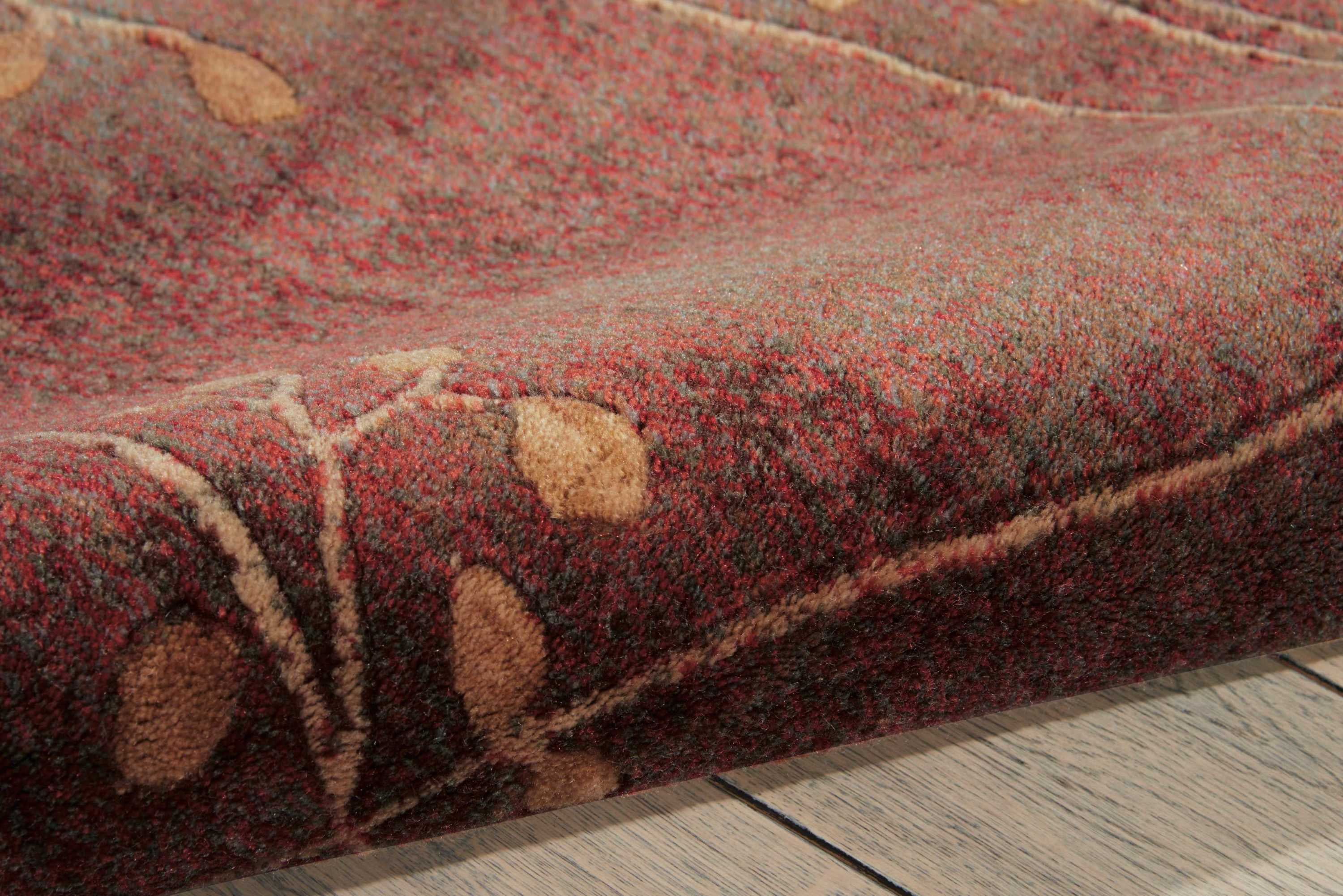 Nourison Somerset Modern Botanical Multicolor 2' x 5'9" Area Rug, (6' Runner)