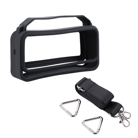 Silicone Carrying Case Protective Cover for Home Portable Bluetooth-compatible Speaker Includes Handle and AntiDust