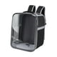 thumbnail image 5 of Mochila para gatos Fernando mochila de viaje portátil con parte delantera transparente color negro, 5 of 8