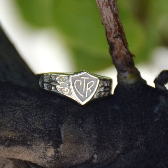 Ringmasters Legacy Sterling Silver Choose the Right CTR Ring Size 7