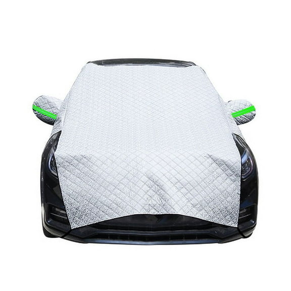 AQCW Car Windshield Snow Cover with Side Mirror Cover Anti Theft Design Frost Anti UV Universal Front Window Automotive Cover