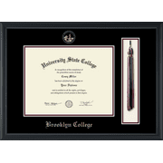 Brooklyn College Tassel Diploma Frame, Document Size 11" x 8.5"