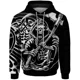 thumbnail image 3 of Sudadera con capucha de estilo vintage Harajuku de otoño para hombre, sudadera con capucha para hombre, sudadera con capucha con estampado genial de calavera y demonio, ropa para hombre, 3 of 4