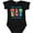 AB-Black, variant on Inktastic Life is Better Flip Flops Girls Baby Bodysuit