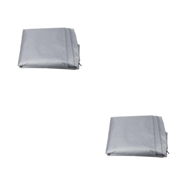 Ruiboury Boat Cover Waterproof And Dustproof Easy To Clean And Maintain Polyester Waterproof Cover Dustproof Cover silver 380*94*46cm 2Set