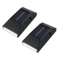 thumbnail image 2 of Outdoor Solar Powered 6 LED Wall Light Garden Security Landscape Lamps Yard Walkway Lighting, 2 of 7