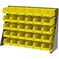thumbnail image 4 of Akro-Mils Stackable Storage Bins, AkroBins Stacking Organizer, 7"x4"x3", Yellow, 24-Pack, 4 of 11