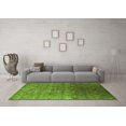 thumbnail image 3 of Ahgly Company Indoor Rectangle Oriental Green Industrial Area Rugs, 5' x 7', 3 of 4