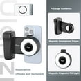 thumbnail image 2 of Ulanzi MA35 MagSafe Smartphone Camera Shutter Grip：Bluetooth Selfie Handle As Camera Photo Stabilizer Vertical Horizontal Shoot, 2 of 9
