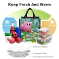 thumbnail image 4 of Kirby Lunch Bag, Insulated Lunch Box Large Capacity Reusable Insulated Cooler Lunch Totes Bag for Work Office School Camping Travel Picnic, 4 of 7