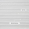 thumbnail image 4 of Mainstays Soft Velvet Pillow Sham, Standard, Off-White, 1 Pack, 4 of 7