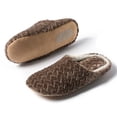 thumbnail image 5 of YLYL Fuzzy Slippers for Women Men Soft Comfort House Memory Foam Slides Winter Warm Closed Toe Bedroom Slides, 5 of 9