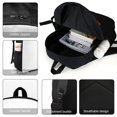 thumbnail image 4 of Demon Geometry Dash Backpack Casual Daypack School Bag Bookbag Satchel Rucksack Shoulder Multipurpose Laptop Backpack, 4 of 5