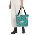 thumbnail image 5 of Honeii Starfish and Shell Print Women Top Handle Satchel Handbags,Fashion Handbag,Messenger Tote Bag Purse for Women,Shoulder Bag Handbag for Travel, Work, 5 of 6
