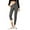 Dark Gray, variant on Women's Lamb Wool Thickened High Waisted Slimming Pencil Pants with Warm Fleece Lining for Base Layer and Fashionable Fit,Light Gray L
