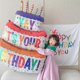 thumbnail image 4 of Birthday Cake Foil Balloon, 2pcs "IT\'S YOUR BIRTHDAY" Balloons for Birthday Party Supplies Baby Shower Decorations, 4 of 4