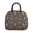 thumbnail image 2 of Womens Colorful Halloween Icons Pattern Lunch Box for Work,Insulated Lunch Bag for Women,Loncheras Para Mujer,Leakproof Adult Lunch Bag for Work,Beach,Travel,Picnic,Camping, 2 of 7