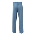 thumbnail image 4 of DYMADE Men Sweatpants Activewear Zipper Elastic Waist Full Length Pant for Surgery Recovery, 4 of 4