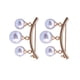 thumbnail image 5 of 2 broches de arco de aleación, elegantes broches de perla, creativos, accesorio de ropa para banquetes de niñas (dorado), 5 of 7