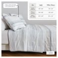thumbnail image 4 of Solid Quilt Set - Lightweight, Soft, All-Season - 3-Piece Reversible Dot Stitched Bedding Set (King / California King, Striped), 4 of 6