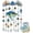 Fish, variant on Ocean Themed Crystal Wind Chime, Wind Chimes for Outside, Ocean Fish Dolphin Turtle Suncatcher, Prism Ornament Pendant, Beach Water Decor Coastal Charm, Timeless Gift Hanger(Fish)