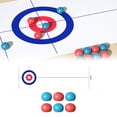 thumbnail image 2 of DJN Mini Table Curling Tabletop Curling Game Set Foldable Mini Table Game Family Party Multiplayer Curling Table Game Fun Family Games For Kids And Adults Toys and Hobbies Education, 2 of 9