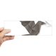 thumbnail image 1 of Abstract Geometric Crow patron de origami Rectángulo Parachoques Pegatina Cuaderno Ventana Calcomanía, 1 of 1