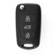 thumbnail image 2 of 2 Pcs Flip Remote Key Shell 3 Button For Kia Sorento Sportage Cerato Rio, 2 of 5