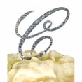 thumbnail image 3 of Victorian Rhinestone Wedding Cake Topper, Gold, 3 of 7