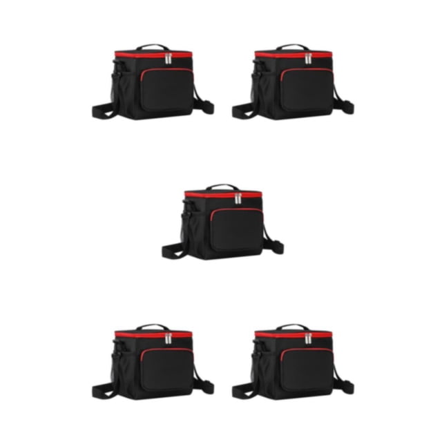 Maytalsory Isolation Légère et Durable Oxford Materiale Tessuto Oxford Polyester Sac Multifonctions Noir 5Set