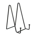 thumbnail image 4 of Uxcell 6 Inch Plate Stands for Display, Black Iron Easel Holder for Picture Frame 4 Pack, 4 of 5
