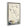 thumbnail image 2 of Stupell Industries Tropical Waves of Seagulls over Rocks Gray Floating Frame Canvas Art, 17 x 25, by Creative Studio, 2 of 8