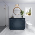 thumbnail image 6 of LNC 2-Light Gold Round Clear Glass Modern Bathroom Vanity Lighting Fixutre,13"Lx9"Hx7"D, 6 of 22