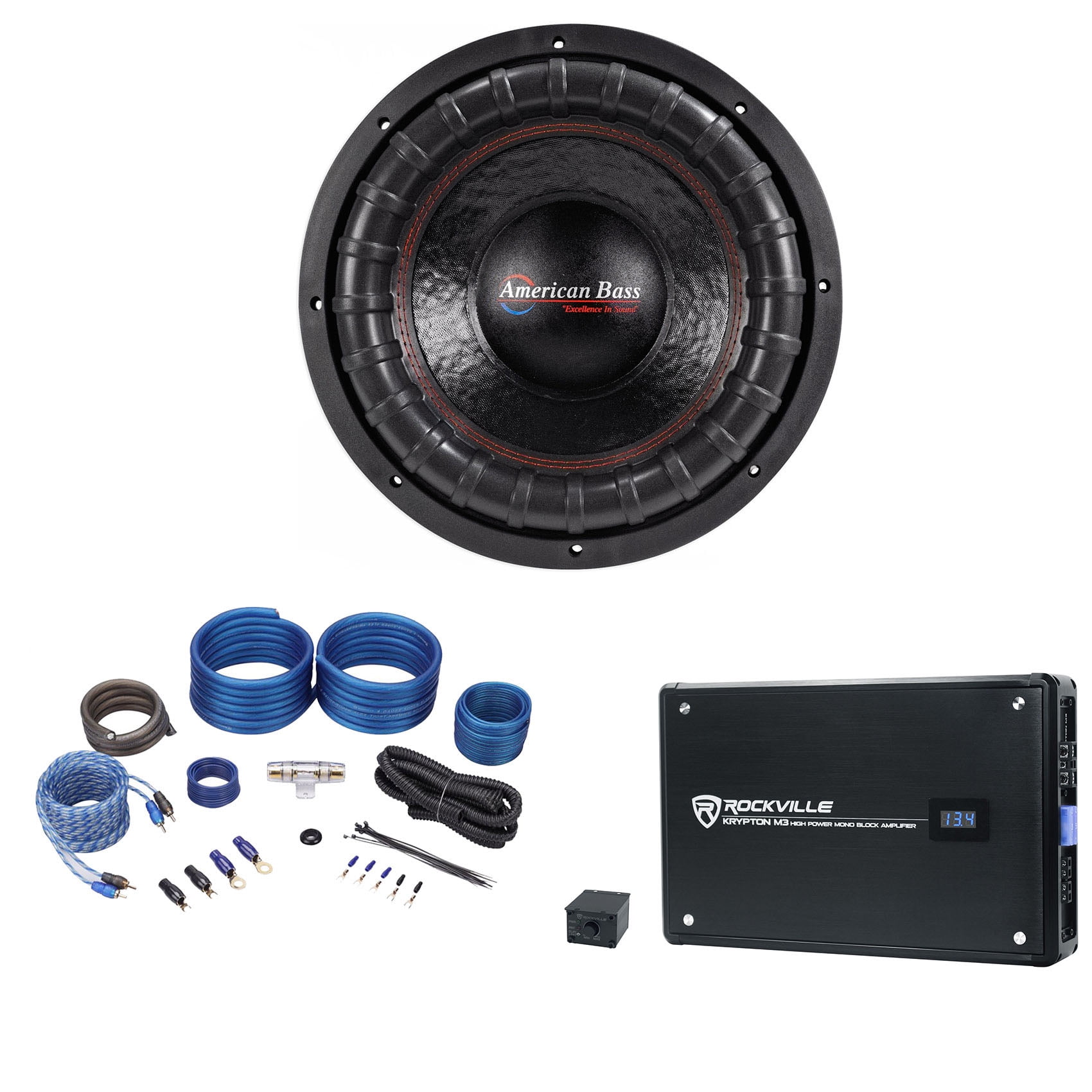 Car Subwoofers Subwoofer American Bass XFL1222 2000w 12" Competition