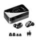 thumbnail image 1 of Monstrate Auriculares compatibles con Bluetooth 5,0, pantalla LED de 3500mAh, caja de carga, auriculares inalámbricos, auriculares deportivos Cables de audio/vídeo Negro, 1 of 1
