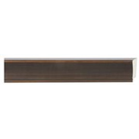 Picture Frame Moulding (Wood) 100Ft Bundle - Contemporary Bronze Finish - 2" Width - 9/16" Rabbet