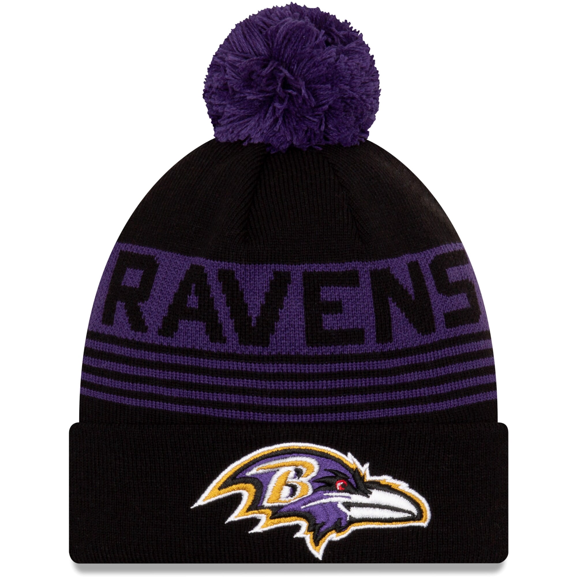 Baltimore Ravens Proof Cuffed Knit Hat 