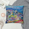 thumbnail image 2 of Leisuo  Pillow Cover Sea Turtle Throw Pillow Covers Decorative Throw Pillow Cover Cushion Case for Home Sofa Farmhouse Outdoor Decor, 2 of 5