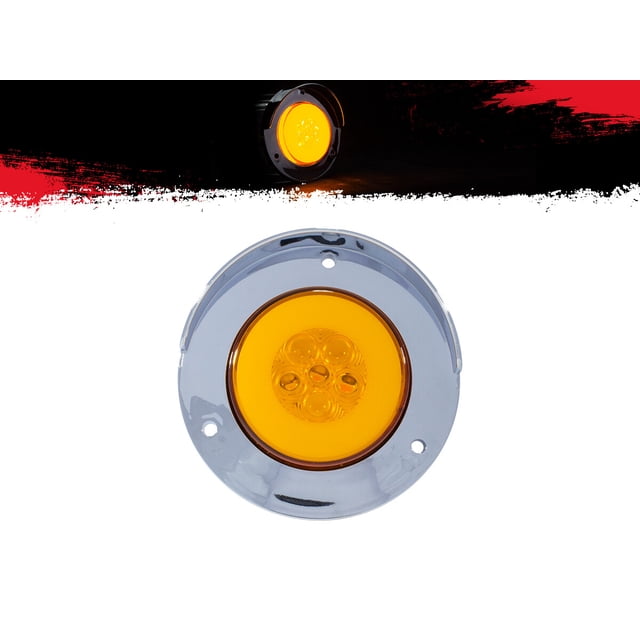 Plafón Lateral 6 LEDS Luz Gel Ámbar Redondo TUNELIGHT-RENOVATIO