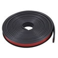 thumbnail image 1 of Lipstore Self Adhesive Veneer Edging Furniture Protector Counter U Shape Edge Banding Black, 1 of 8