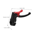 thumbnail image 2 of BESTYASH 1Pair Universal Compatibility Wheelchair Hand Brake for Transport Chair Easy Installation, 2 of 7