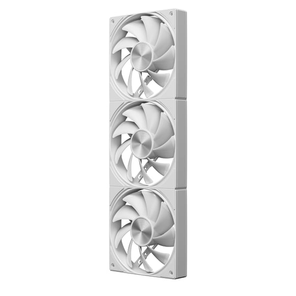 upHere U3T3-1650 pwm,High Performance Cooling Fan,4-Pin,1650 RPM (360mm,White)