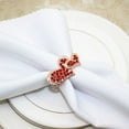 thumbnail image 5 of Serviette Buckle 6Pcs Multi-purpose Reusable Unique Wedding Banquet Party Heart Serviette Buckle, 5 of 5