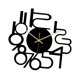 thumbnail image 4 of Acrílico Caballero de pared Ornamento colgante Remembrance Regalo Interior Decoración de la pared del reloj decorativo para la casa de la oficina del, 4 of 8