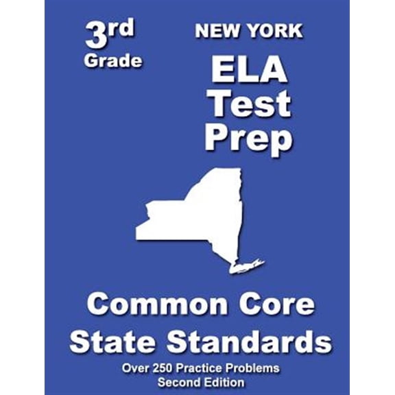 Pre-Owned New York 3rd Grade Ela Test Prep : Common Core Learning Standards