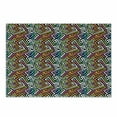 thumbnail image 1 of Geometric Cutting Board, Graffiti Maze Grunge Puzzle Vintage Fashion Feminine Wild Modern, Decorative Tempered Glass Cutting and Serving Board, Small Size, Multicolor, by Ambesonne, 1 of 1