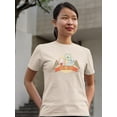 thumbnail image 2 of Cartoon Hungry Ghost Festival T-Shirt Women -Image by Shutterstock, Female 5X-Large, 2 of 4