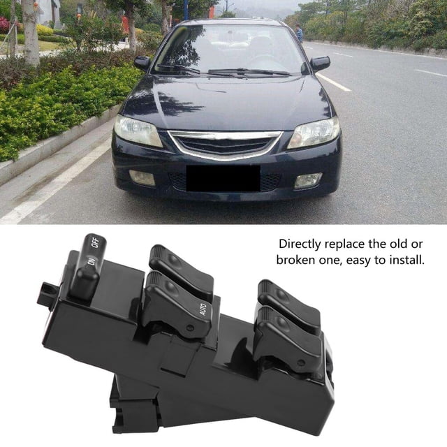 Interruptor de Elevalunas Eléctrico Premio Izquierda 323 1994-2000 BC8E66-350 UNIDAD DE CONTROL DE POTENCIA DEL AUTOMÓVIL